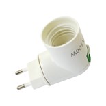 FICHA C/ CASQUILHO E27 C/ INTERRUPTOR