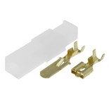 FICHA FASTON CONJUNTO MACHO FEMEA 1 TERMINAL