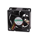VENTILADOR 24VDC 60X60X25mm 1.92W 3 FIOS SUNON