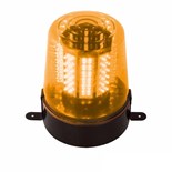 PIRILAMPO LEDS ROTATIVO LARANJA 12V