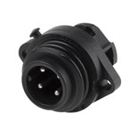 FICHA CIRCULAR MACHO 4 PINOS AMPHENOL
