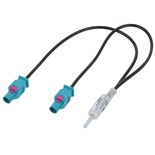 ADAPTADOR DE ANTENA 2X FAKRA DIN