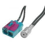ADAPTADOR DE ANTENA 2X FAKRA PARA ISO FEMEA
