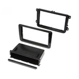 MOLDURA RADIO 2 DIN PARA SEAT SKODA