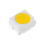 LED SMD 3528 PLCC4 BRANCO QUENTE 120º