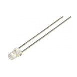 LED 3mm TRANSPARENTE VERDE
