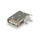 FICHA USB-A FEMEA 90º