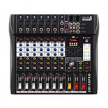 MESA MISTURA 8 CANAIS USB MP3 C/ EEFEITOS/ EQ. ITALIAN STAGE