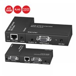 EXTENSOR TRANSMISSOR VGA+AUDIO UTP CAT6 ATE 300M