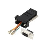 ADAPTADOR SUB-D 9P FEMEA RJ11 FEMEA