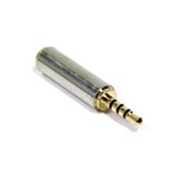 ADAPT JACK FEMEA 3,5MM 4 VIAS P/ JACK 2.5 MACHO 4 VIAS