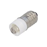 LAMPADA LED E10 6V BRANCO