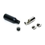FICHA MINI DIN MACHO 9 PINOS
