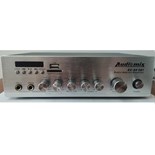 AUDIOMIX BS-60 UBT AMPLIFICADOR STEREO 2X30W 8OHM MIC USB/BT/SD