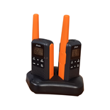 PACK 2 WALKIE-TALKIES COM BASE