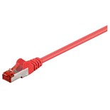 EXTENSAO CAT6 FTP RJ45 VERMELHO 0.25MT