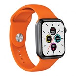 SMARTWATCH COLORFUL PRETO + LARANJA DCU