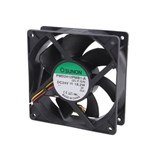 VENTILADOR 24Vdc 120x120x38mm 18.2W 3 fios SUNON