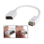 ADAPTADOR MINI DVI MACHO / HDMI FEMEA