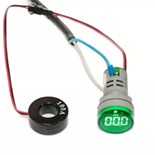 AMPERIMETRO DIGITAL PAINEL LED VERDE 0-100A