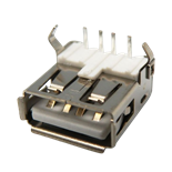 FICHA USB-A FEMEA 90º CIRCUITO IMPRESSO