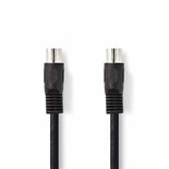 EXTENSAO AUDIO DIN 5P MACHO MACHO 2MTS