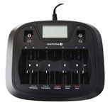 CARREGADOR ATE 6 PILHAS AA / AAA / C/ D / 9V EVERACTIVE NC-900U