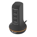 HUB DE MESA USB-A 4 PORTAS