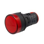 PILOTO REDONDO VERMELHO  220V 22mm
