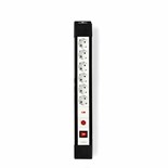 EXTENSAO CORRENTE SCHUKO 6 VIAS + INTERRUPTOR + PROTEÇAO 3MTS