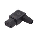 FICHA USA FEMEA  90º TIPO IEC  EXTENSAO 10A 250V