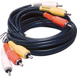EXTENSAO 3 RCA MACHO MACHO