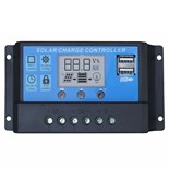 REGULADOR PAINEL FOTOVOLTAICO 50A 12/24V 2XUSB
