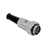 FICHA DIN MACHO 8 PINOS 270º COM ANEL