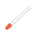 LED 3mm VERMELHO 30º MAX 2.6V