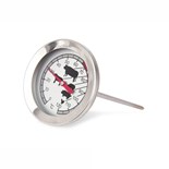TERMOMETRO REDONDO ALIMENTOS 0-120º 120MM SONDA