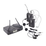EIKON WM700DHA SISTEMA MICRO SEM FIOS DUPLO HEADSET+LAPELA MULTiF. PLL