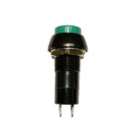 INTERRUPTOR REDONDO ON-OFF 125V 3A VERDE