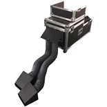 MAQUINA DE FUMO RASTEIRO DUPLA SAIDA 3000W EM CASE