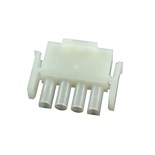 FICHA 4 PINOS FIO 6.35MM MACHO/FEMEA UNIVERSAL