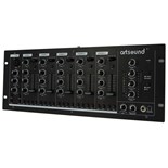 ARTSOUND MIKS6.4 MESA MISTURA 11LINE 3MIC 4ZONAS STEREO 19