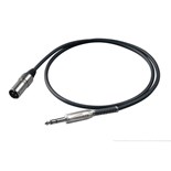 EXTENSAO XLR MACHO 3P / JACK 6.3 STEREO 1MT