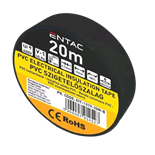 FITA ISOLADORA PVC PRETO ROLO 20MTS