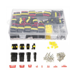 KIT 352 FICHAS SUPERSEAL 1/ 2/ 3/ 4P COM TERMINAIS IP67