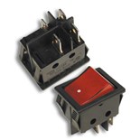INTERRUPTOR INVERSOR LARGO TECLA ON-OFF 16A 250V