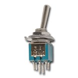 INTERRUPTOR ALAVANCA MINIATURA 1.5A 6P 2 POSICOES