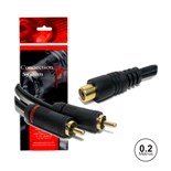 EXTENSAO 1 RCA FEMEA 2 RCA MACHO