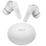 AURICULARES BLUETOOTH BRANCOS COM CANCELAMENTO RUIDO DCU