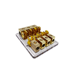 DERIVADOR PARA 4 FUSIVEIS DOURADO