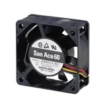 VENTILADOR 12VDC 60x60x25mm 3 FIOS SANYO